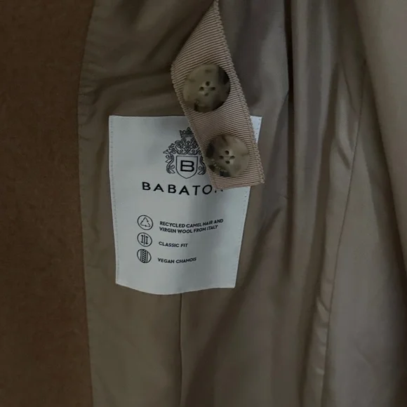 Aritzia Babaton Camel Wool Coat - Picture 7 of 16